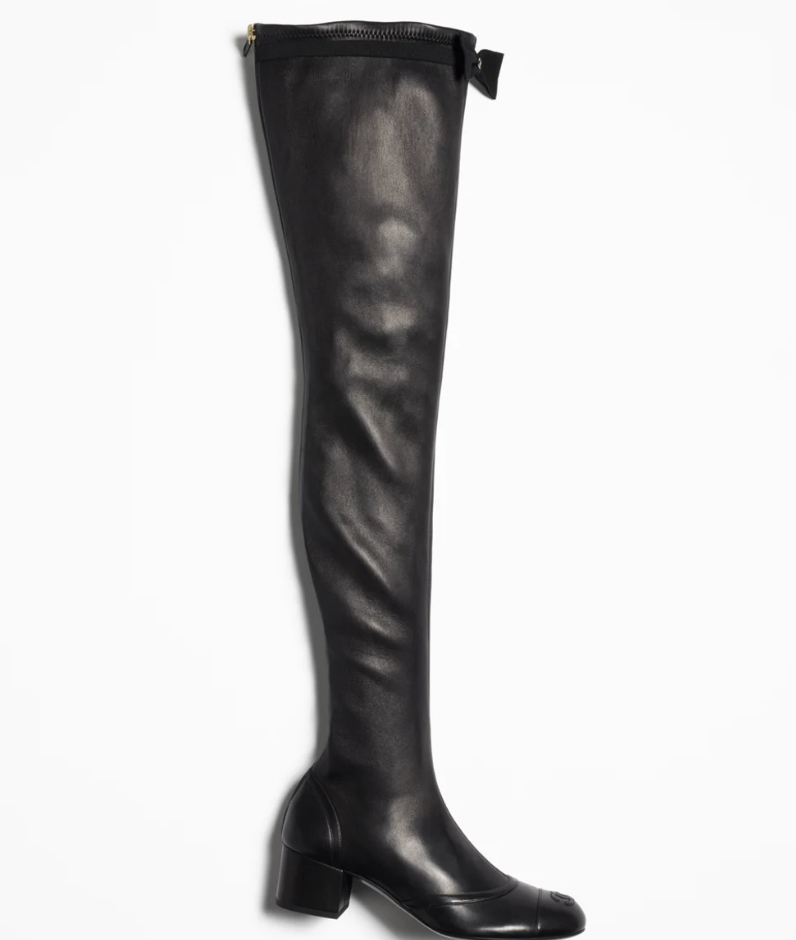 Chanel Fall-Winter 2025/26 Pre-Collection Thigh Boots - Image 1
